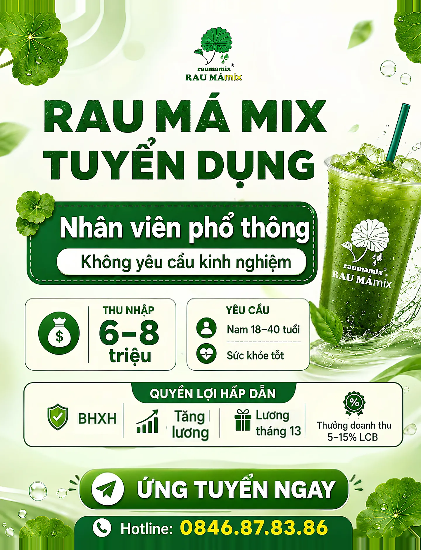 rau má mix