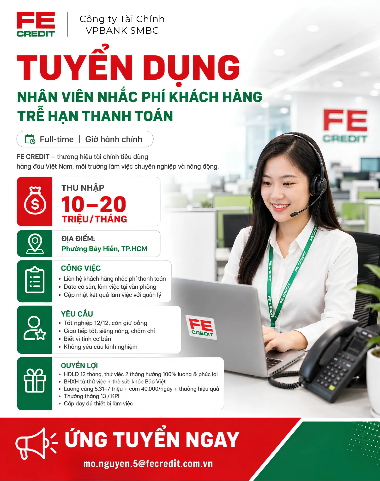 FE CREDIT -  Công ty Tài Chính VPBANK SMBC