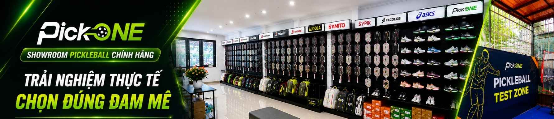 PickOne - Showroom Pickleball chính hãng tại Hà Nội