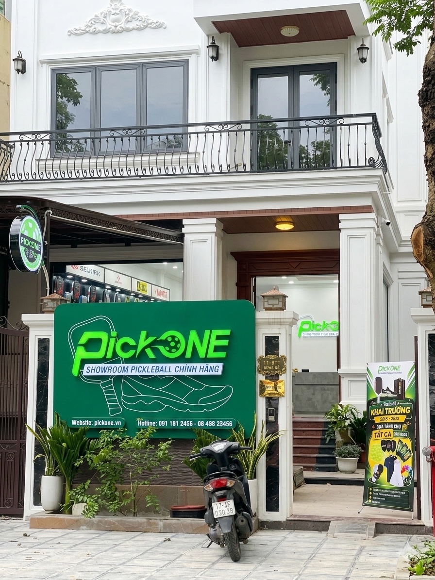PickOne - Showroom Pickleball chính hãng tại Hà Nội