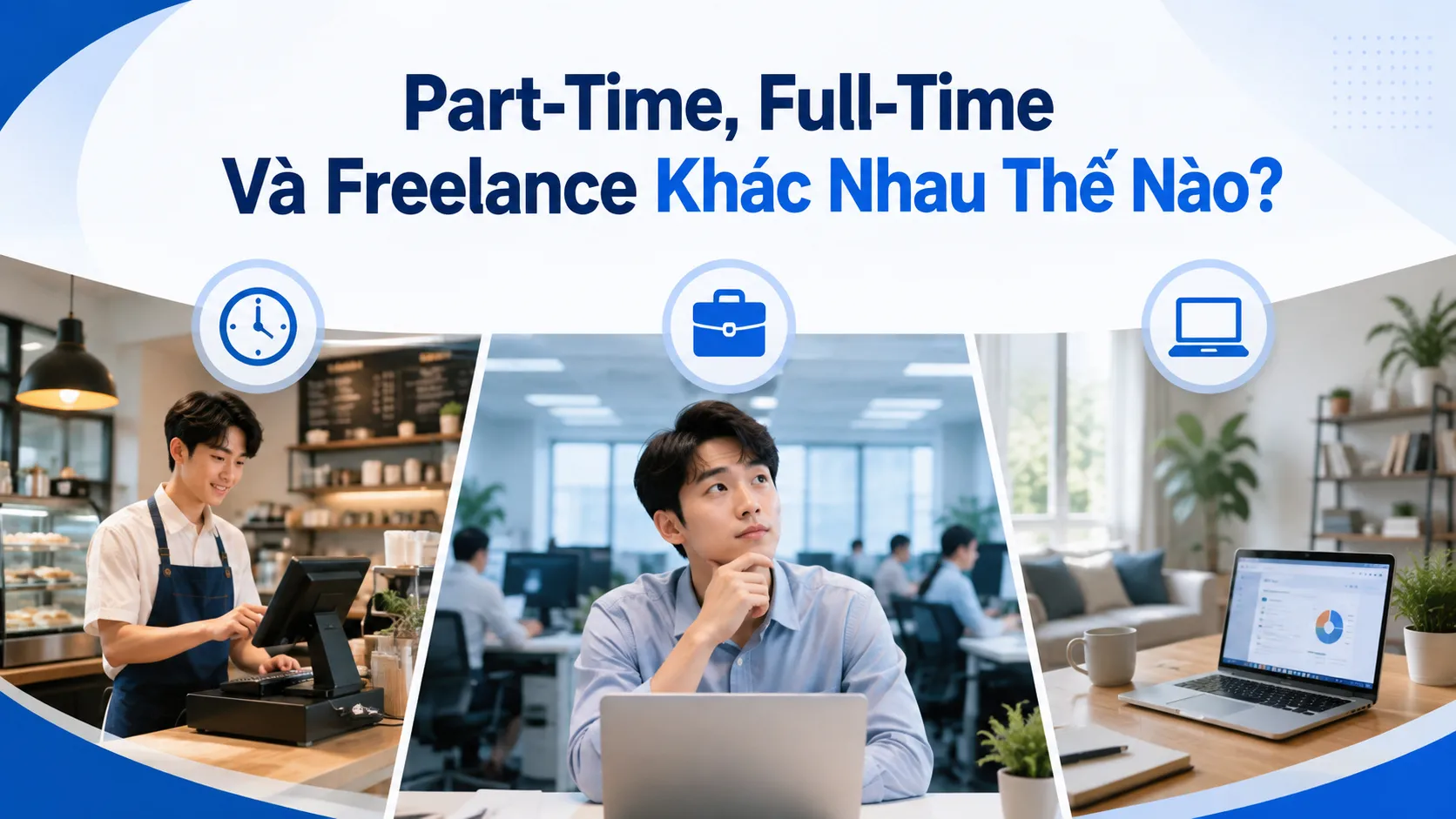 Phân Biệt Việc Làm Part-time, Full-time, Freelance Khác Nhau Thế Nào?