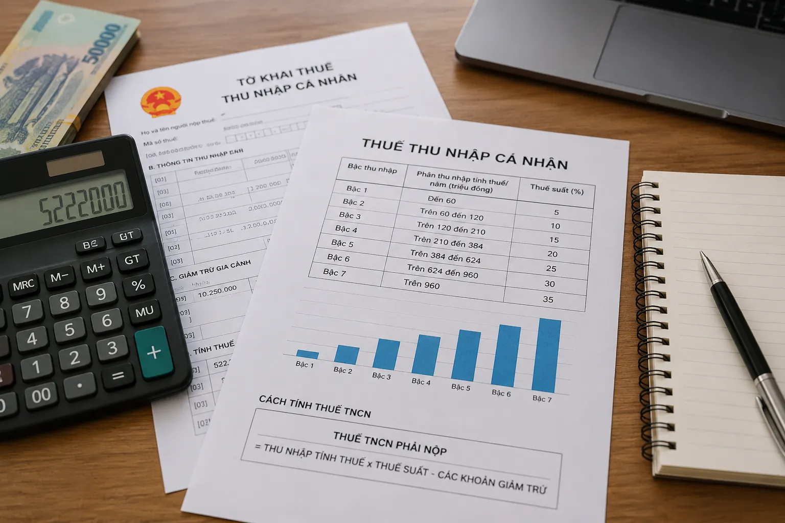 Cập Nhật Thuế Thu Nhập Cá Nhân 2026: Lương Bao Nhiêu Thì Bắt Đầu Phải Đóng Thuế?