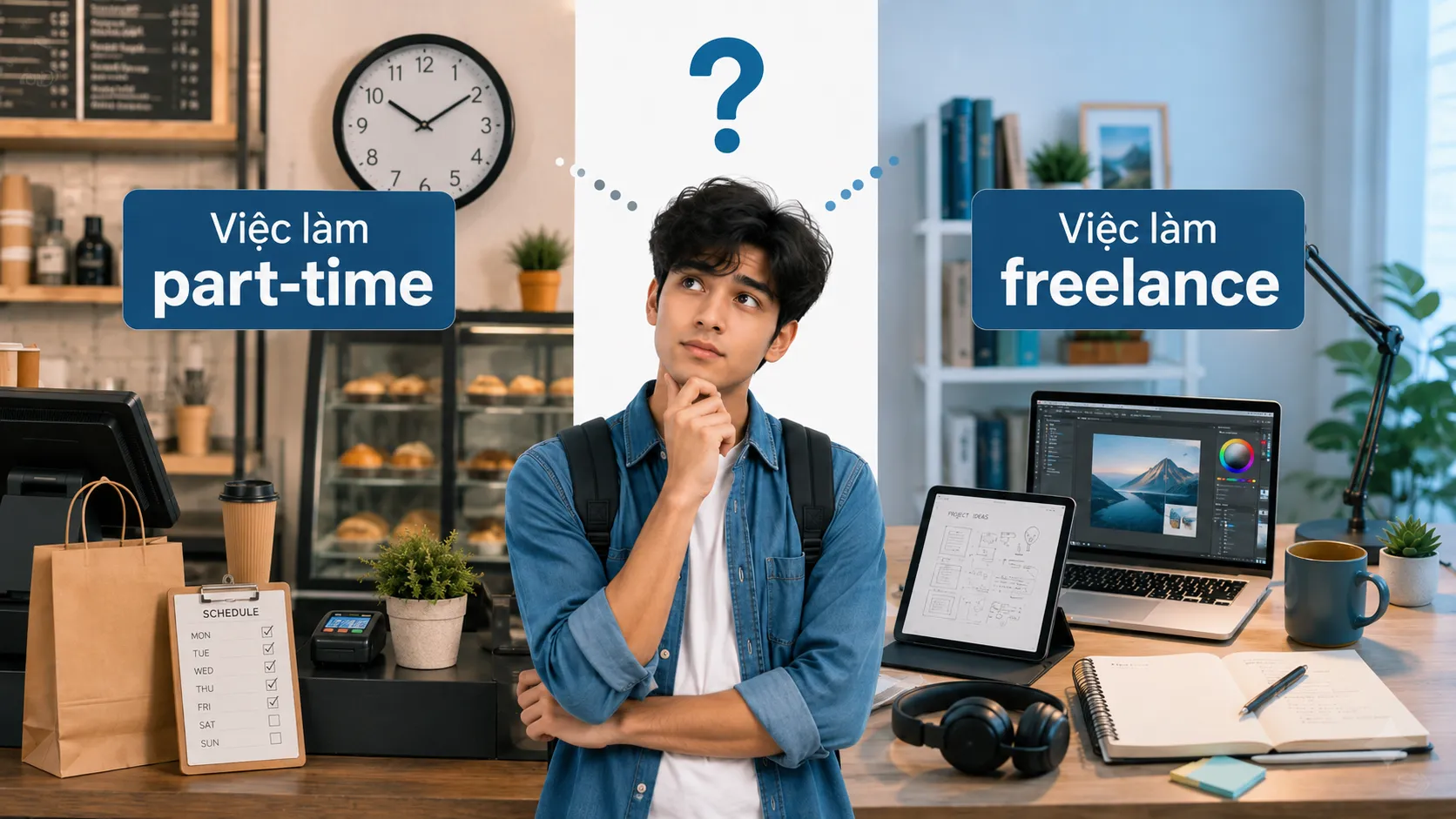 So Sánh Việc Làm Part-Time Và Việc Làm Freelance: Hình Thức Nào Phù Hợp Với Sinh Viên Hơn?