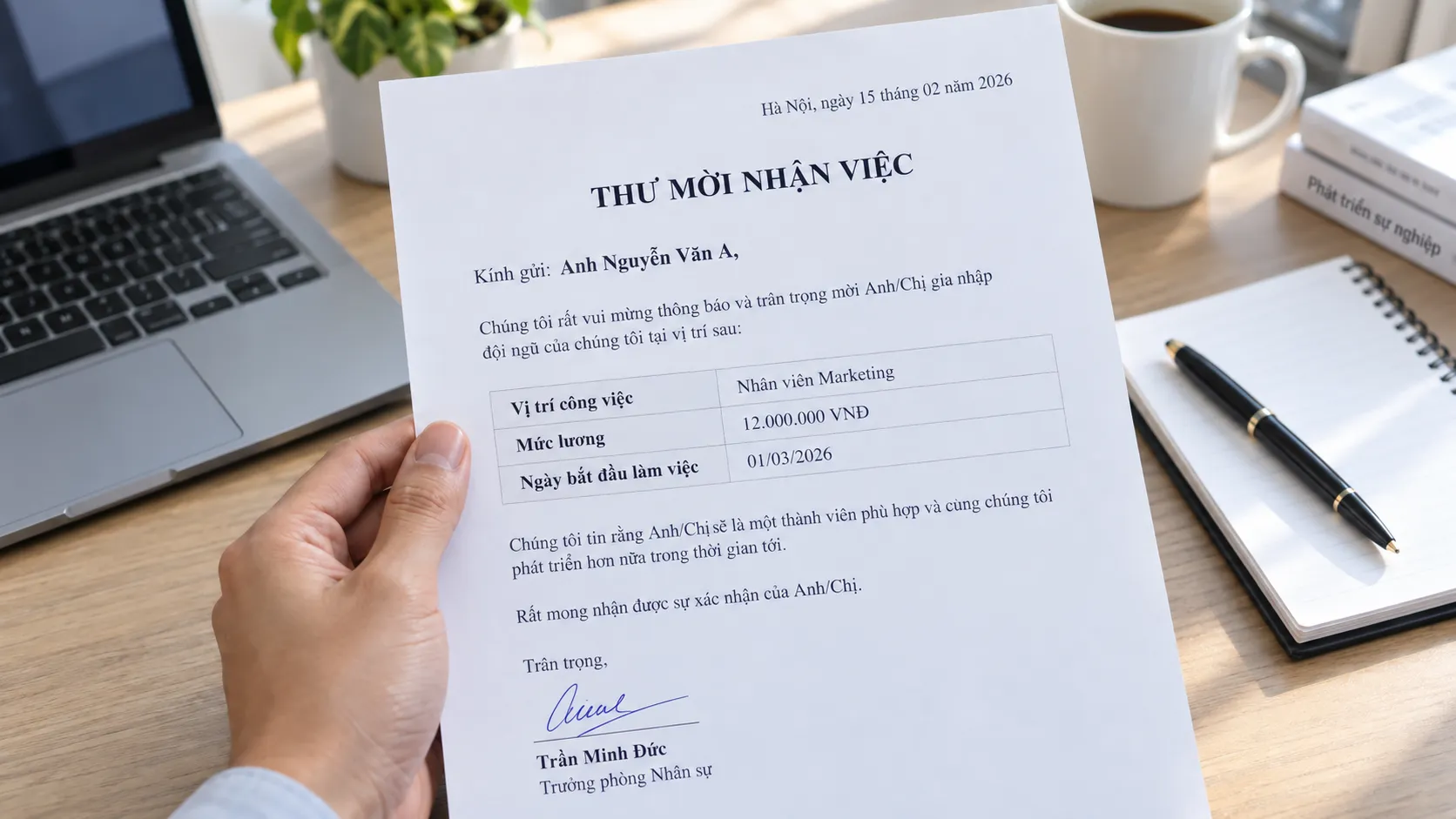 Offer Letter Là Gì? Nhận Offer Có Chắc Chắn Được Tuyển Không?